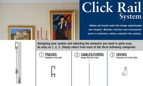 Picture hanging systems