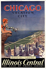 Vintage Chicago Poster